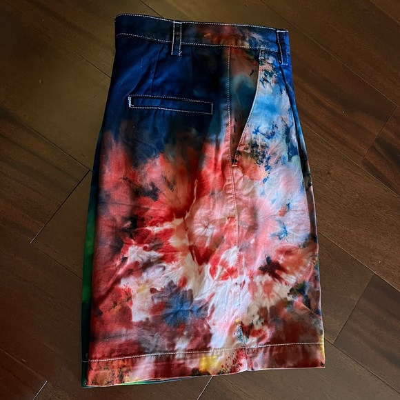 Prep school hippie hip preppie 80s 90s acid ice dyed♻️tour sphere desert trip 🌈 - Picture 4 of 6